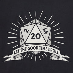 Women's Let the Good Times Roll Die Short Sleeve Tee