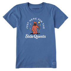 Women's Just Here for the Side Quests Short Sleeve Tee