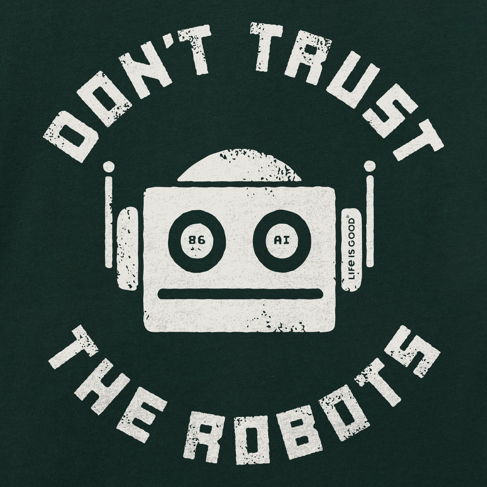 Women's Don't Trust the Robots Short Sleeve Crusher Tee