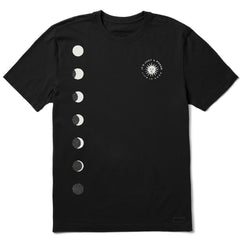 Men's Moon Phase Stack Short Sleeve Crusher Tee