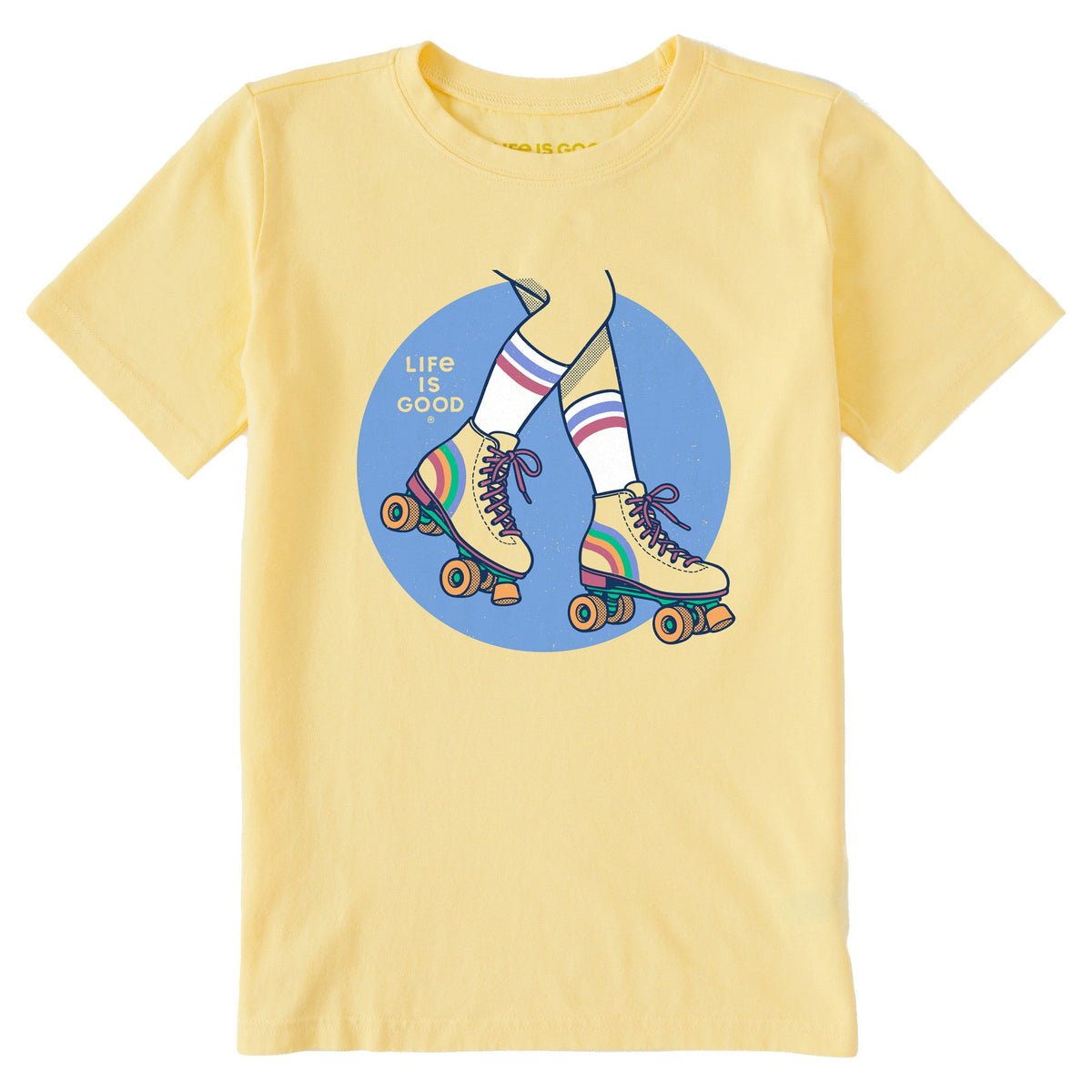 Kids Roller Skates Short Sleeve Crusher Tee