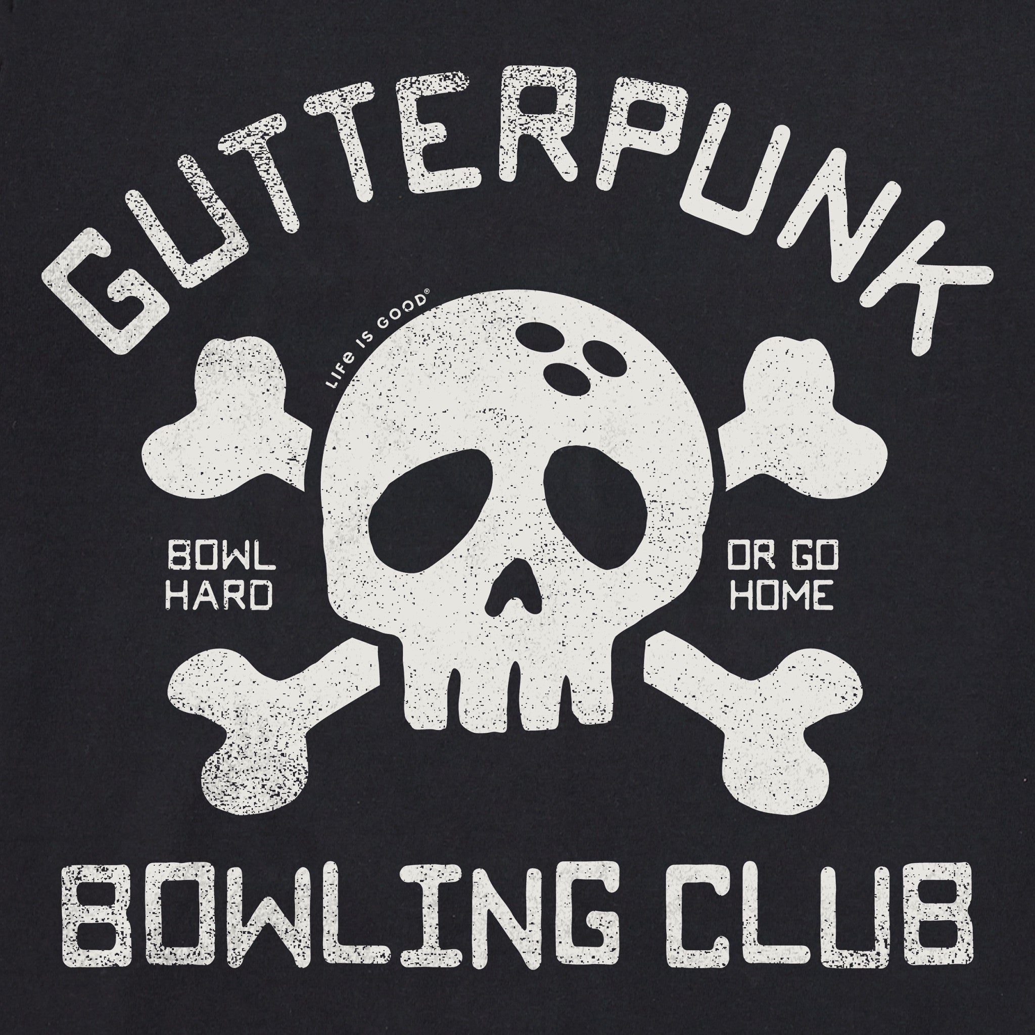 Women's Gutterpunk Bowling Club Short Sleeve Crusher Boxy Tee
