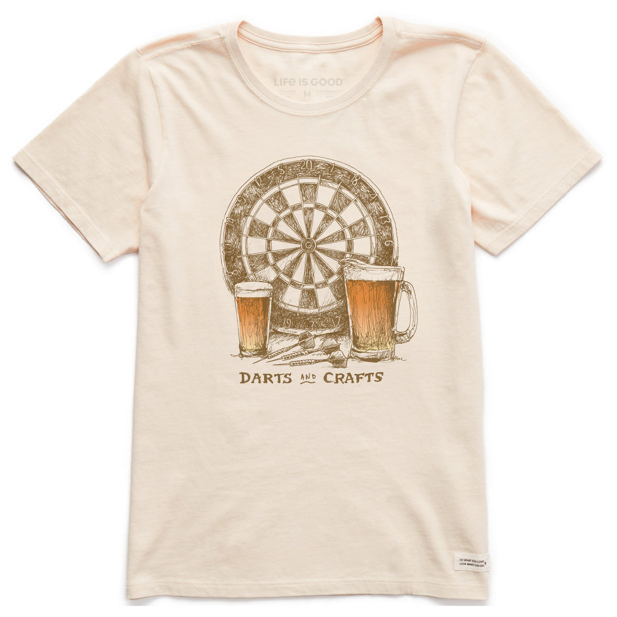Women's Darts and Crafts Short Sleeve Crusher Tee