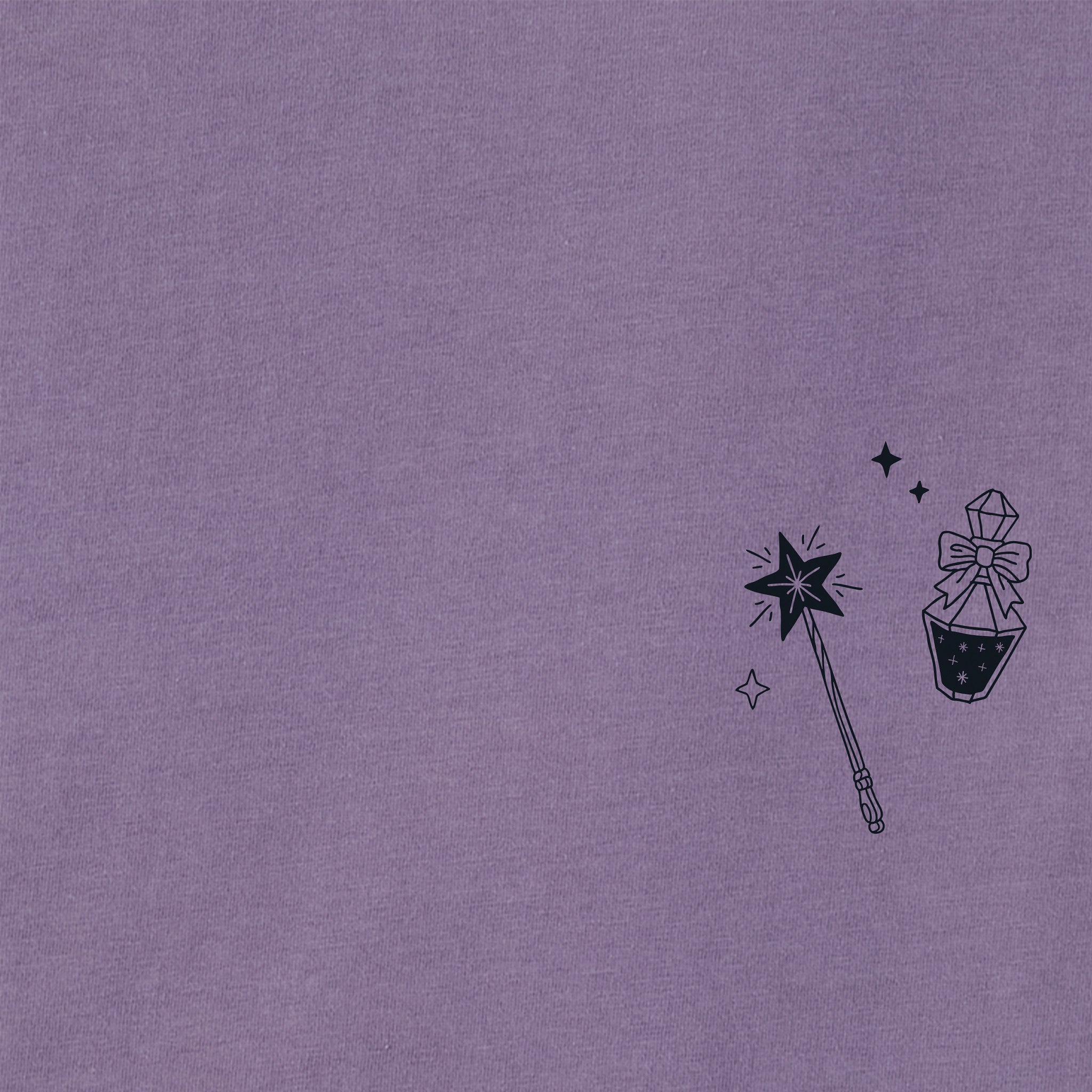 Women's Cat & Moon Short Sleeve Crusher Boxy Tee