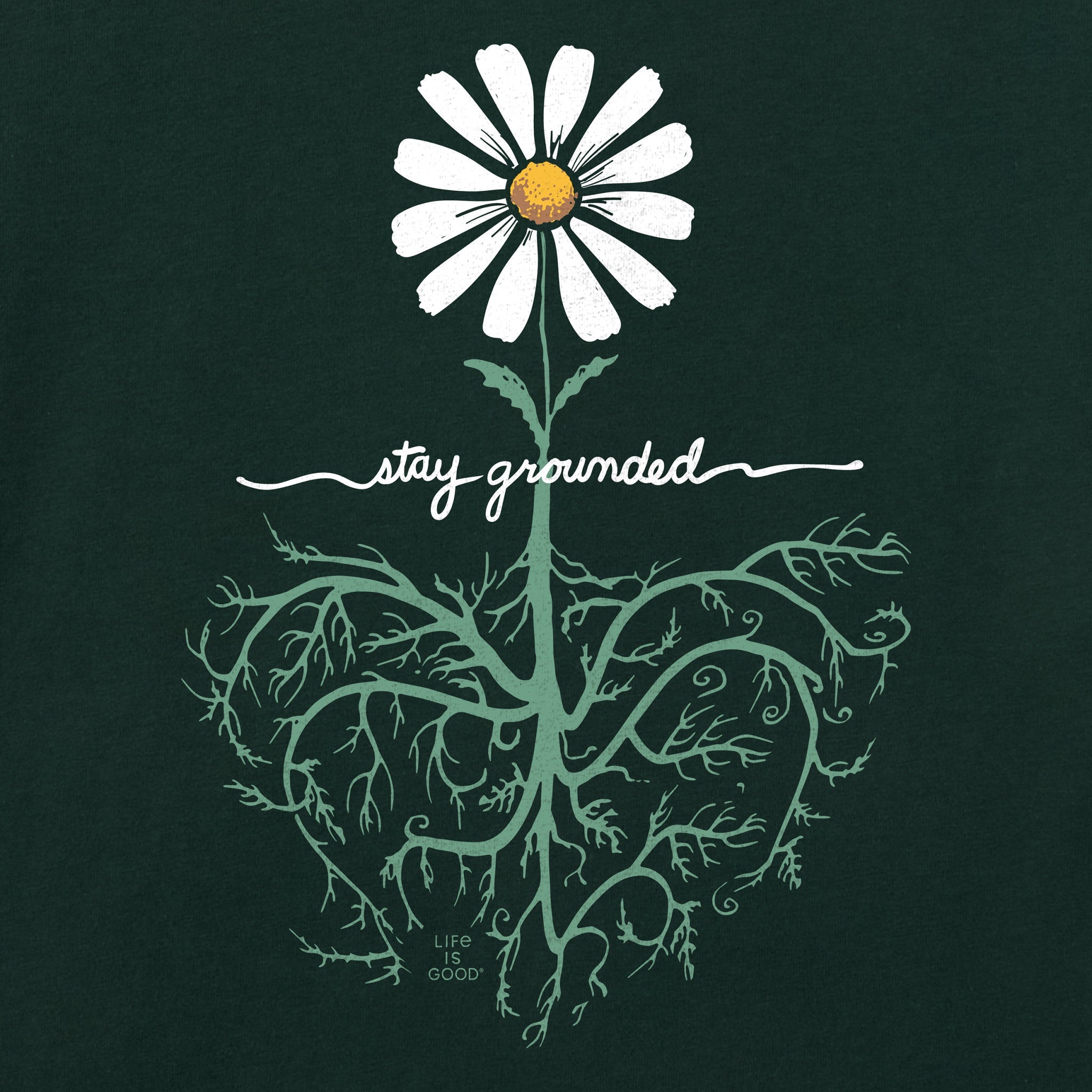 Kids Stay Grounded Short Sleeve Crusher Tee