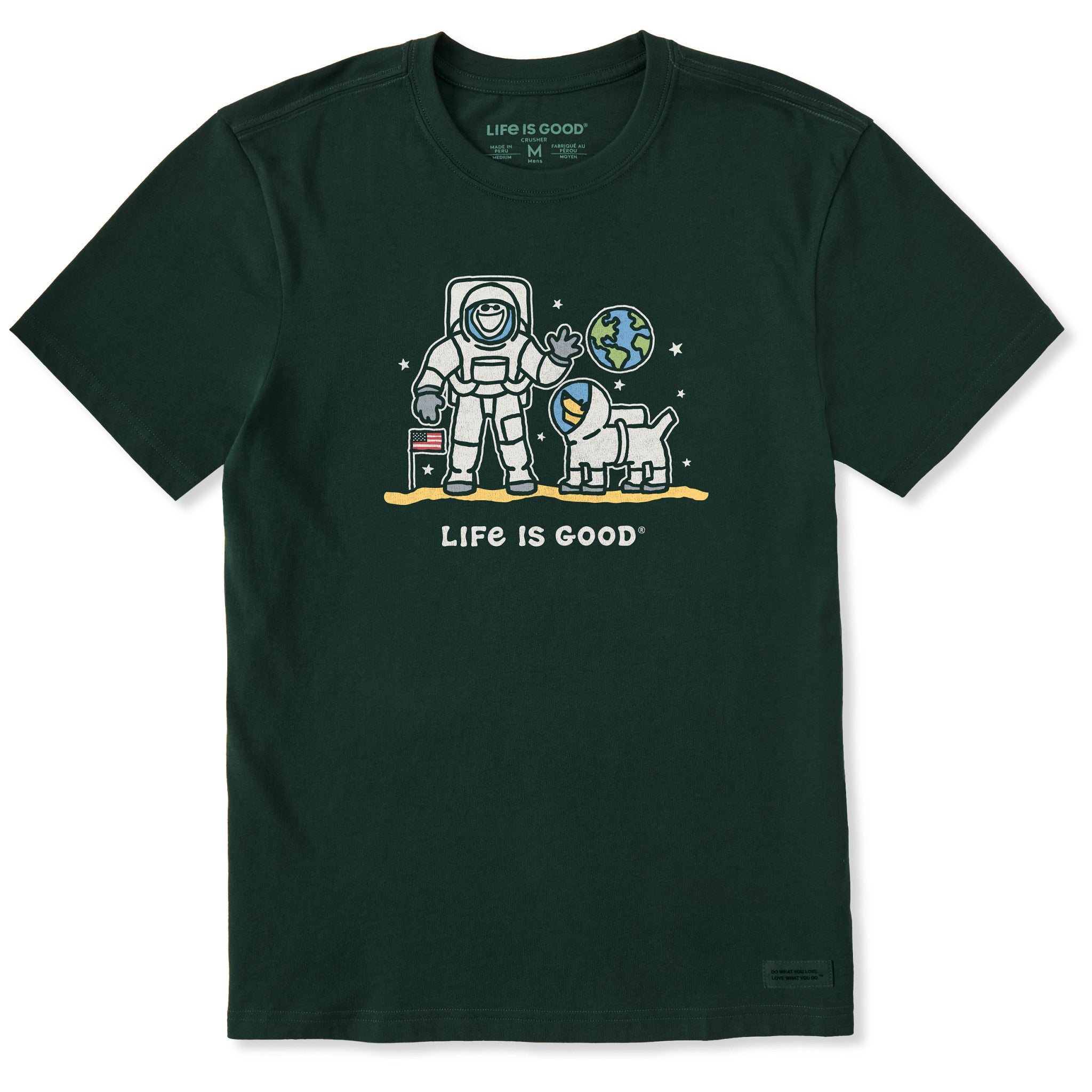 Men's Moon Landing Jake Short Sleeve Crusher Tee