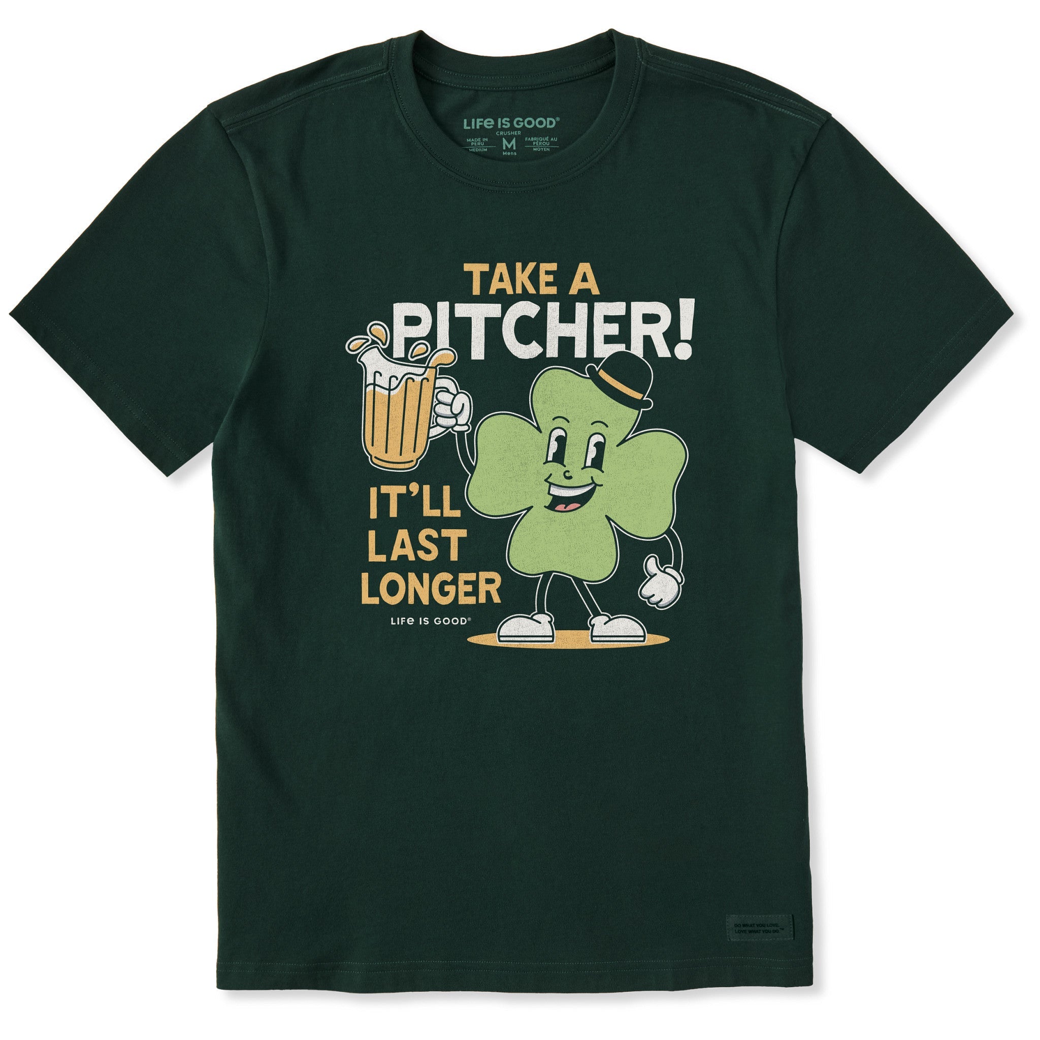 Men's Take a Pitcher Short Sleeve Crusher Tee