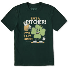 Men's Take a Pitcher Short Sleeve Crusher Tee