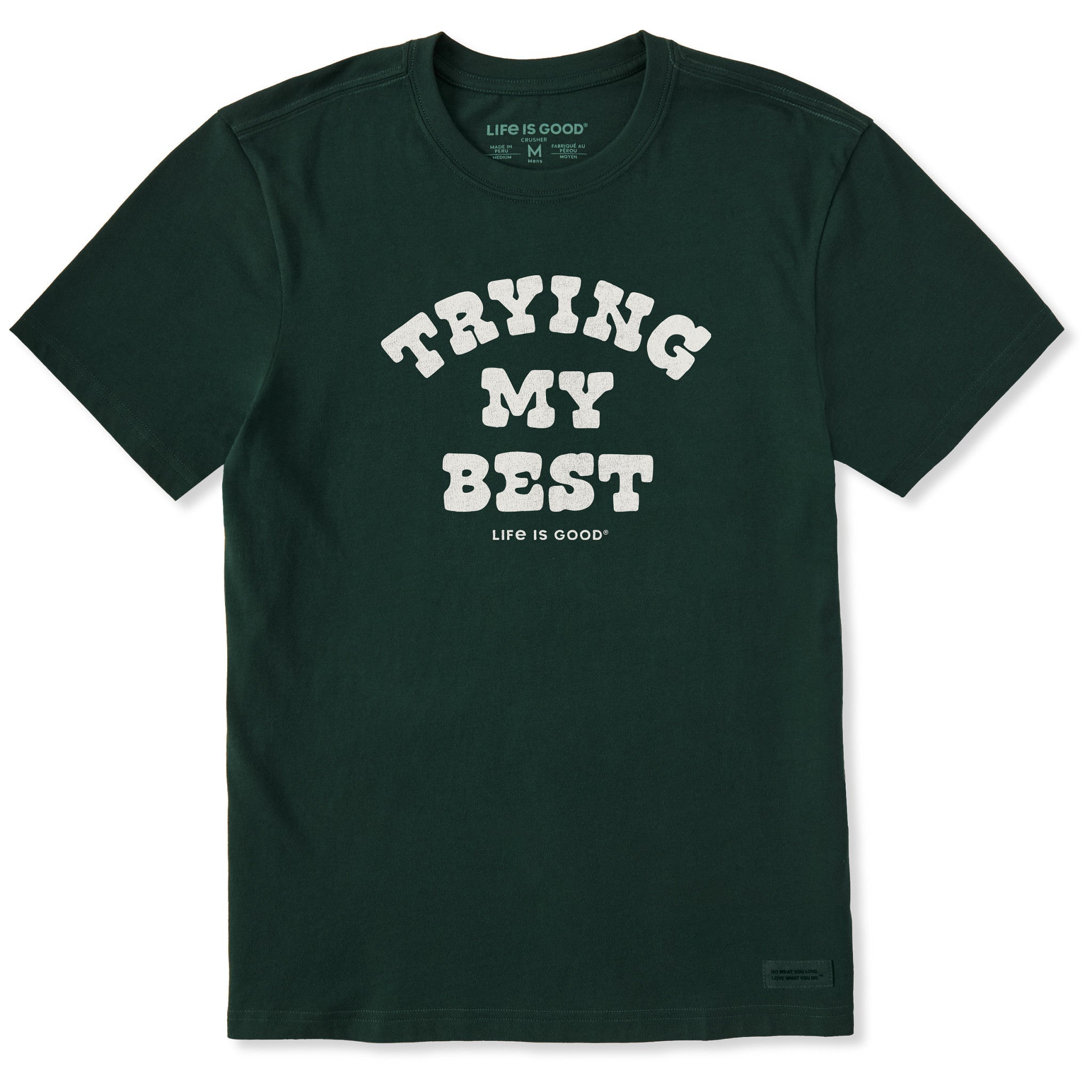 Men's Trying My Best Short Sleeve Crusher Tee