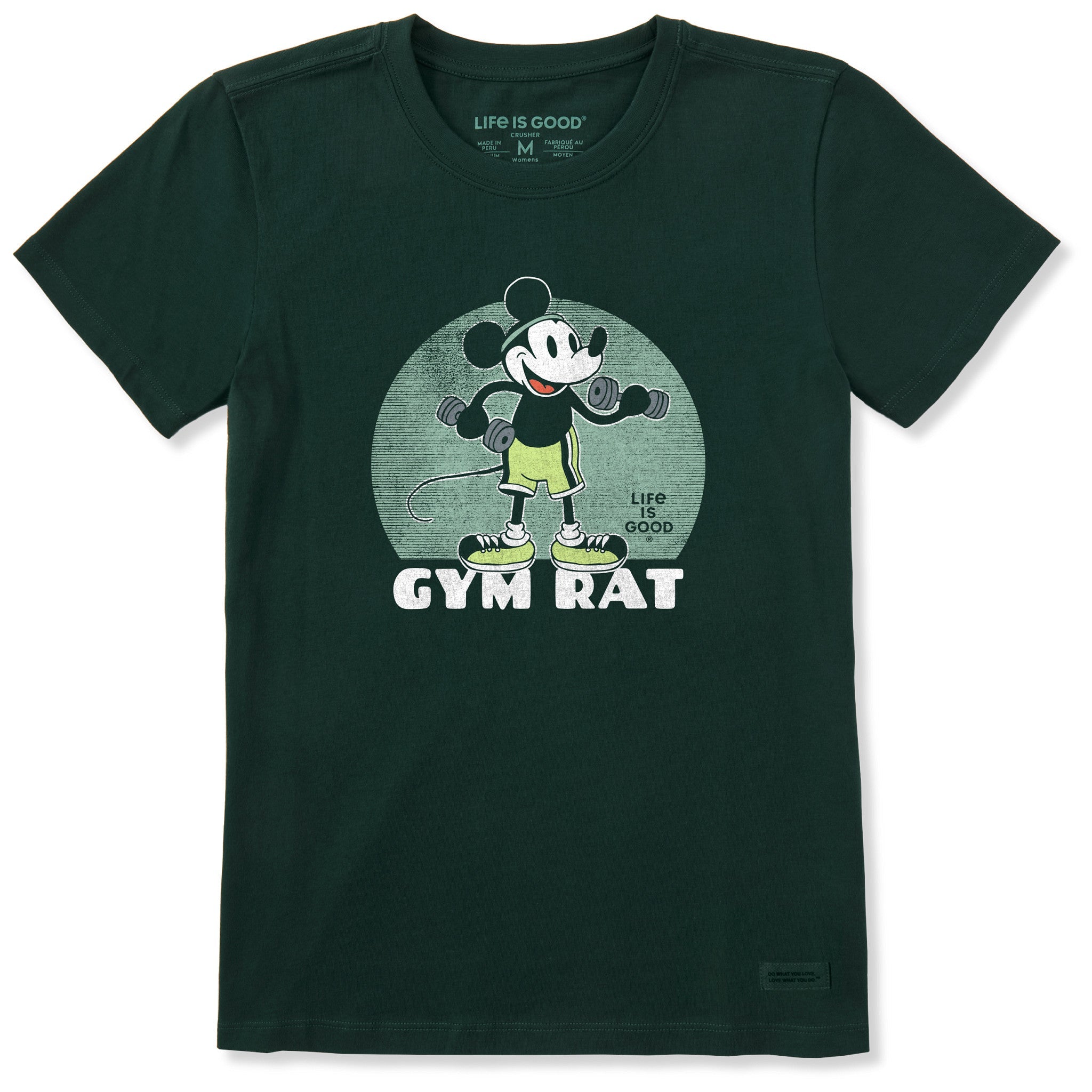 Women's Gym Rat Willie Short Sleeve Crusher Tee