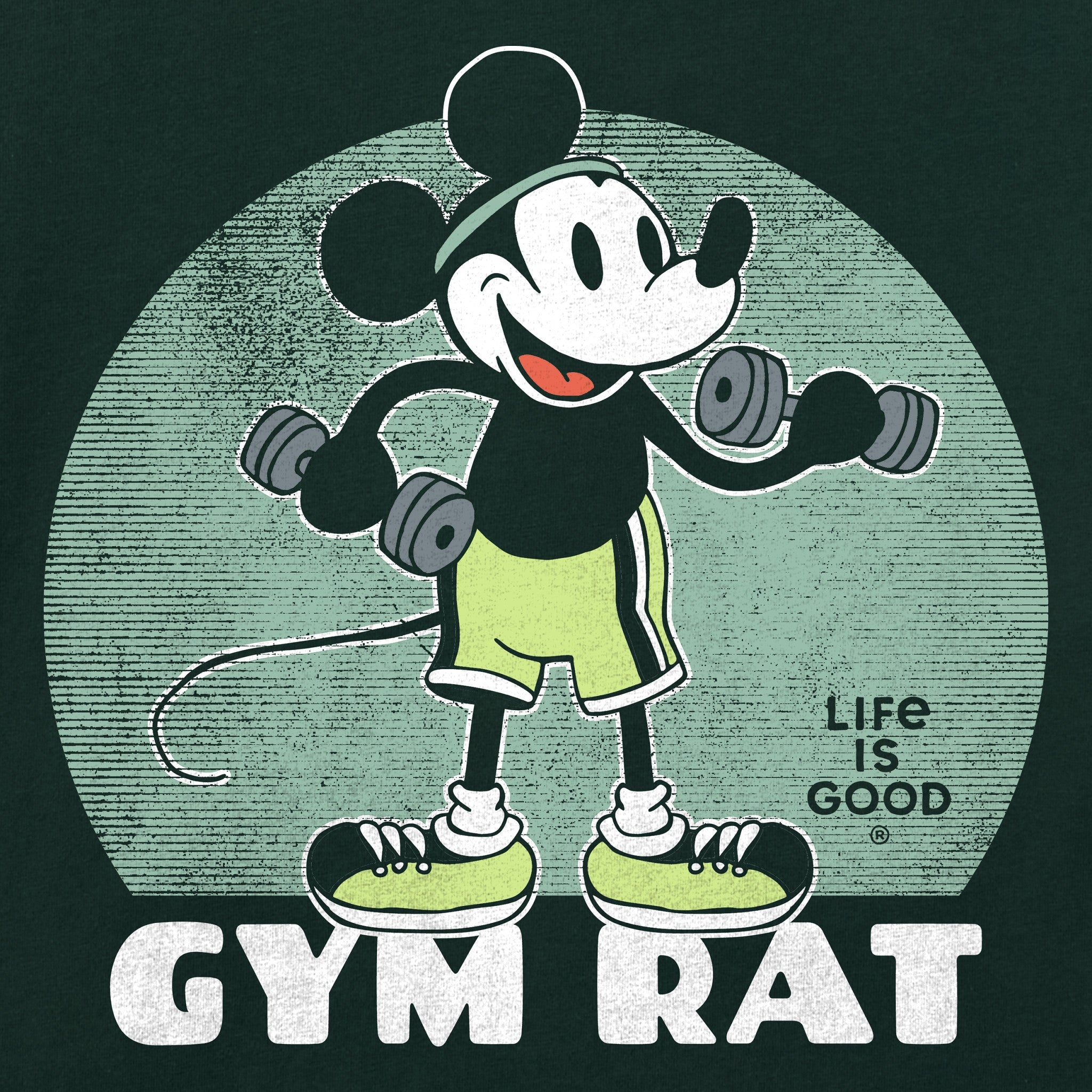 Women's Gym Rat Willie Short Sleeve Crusher Tee