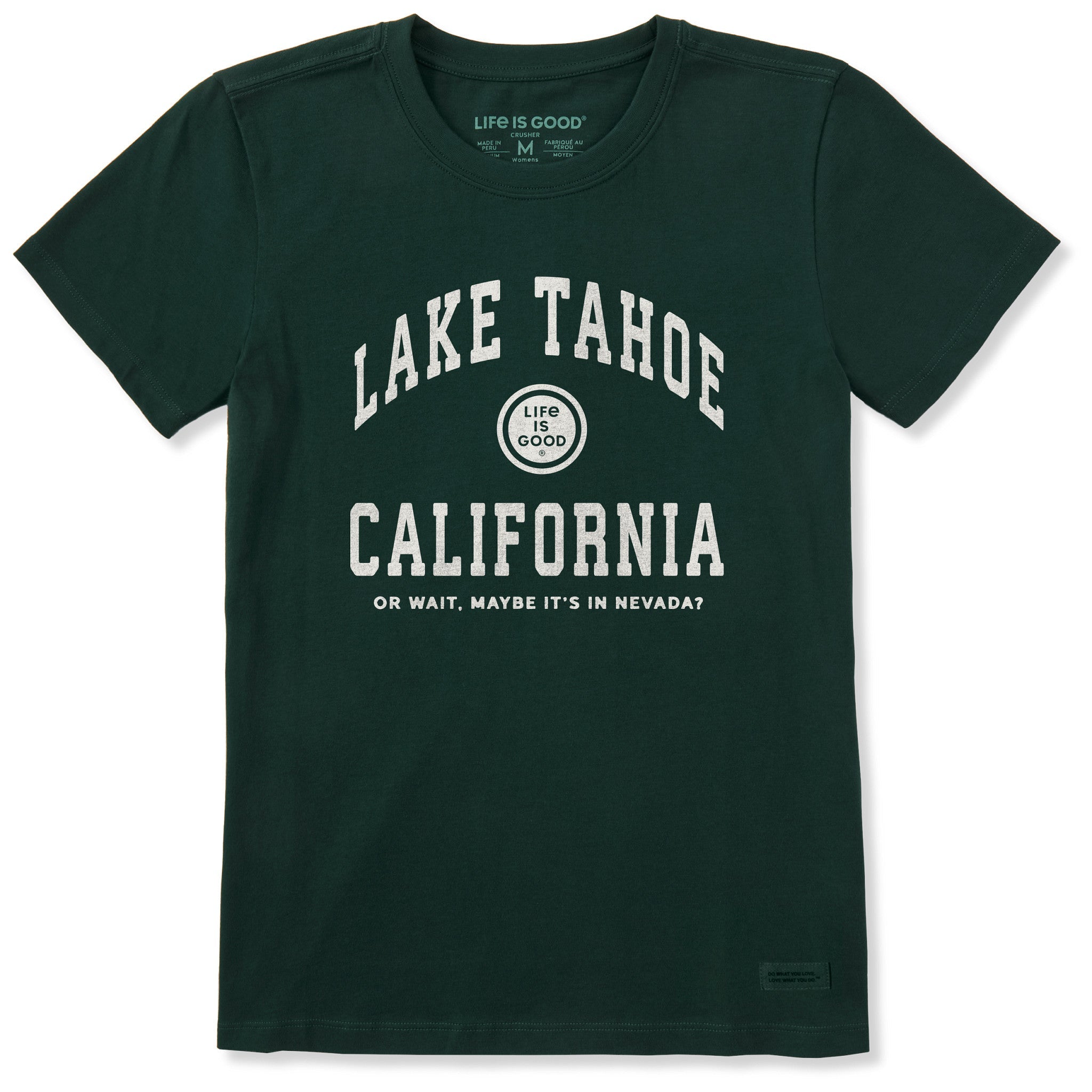 Women's Lake Tahoe Arch Short Sleeve Crusher Tee