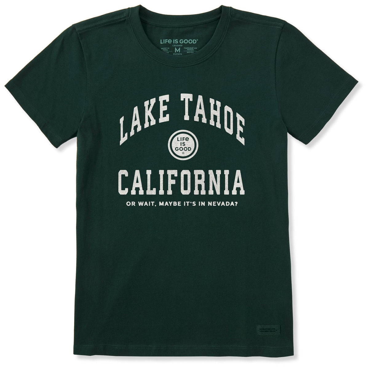 Women's Lake Tahoe Arch Short Sleeve Crusher Tee