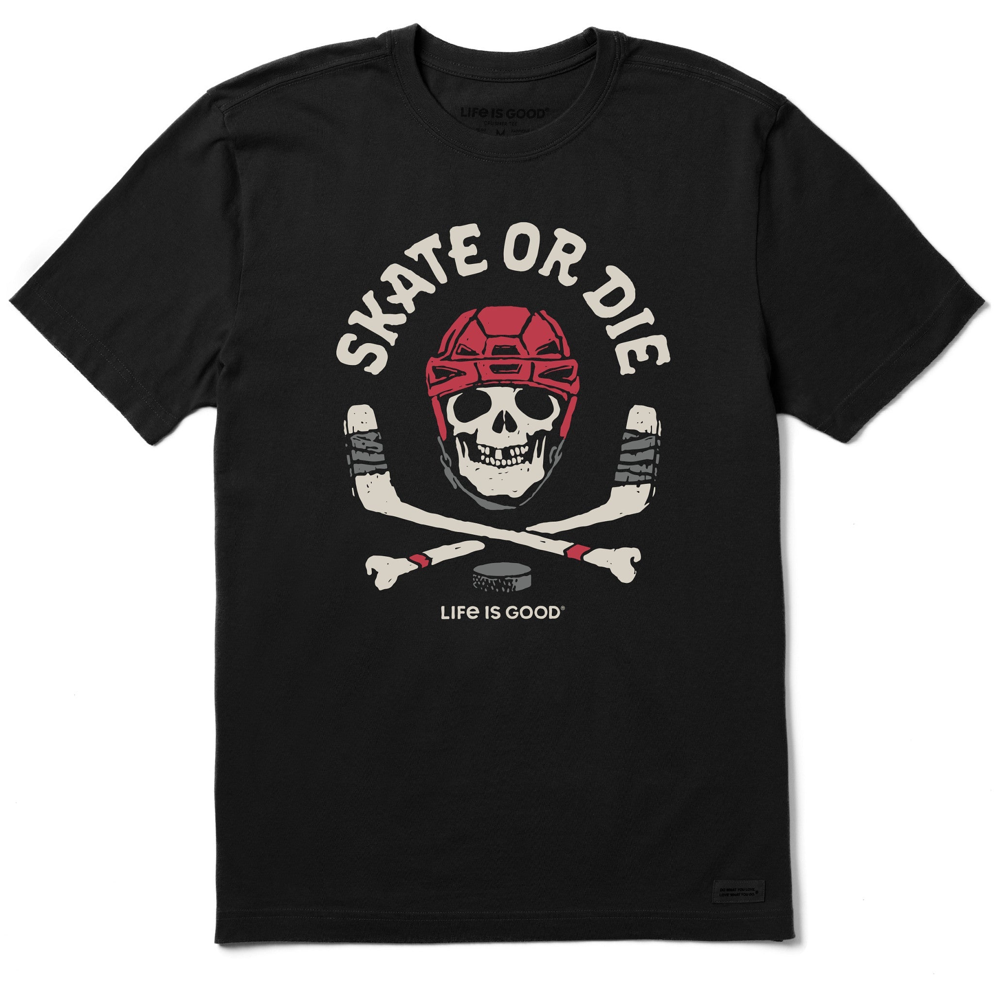 Men's Skate or Die Hockey Short Sleeve Tee