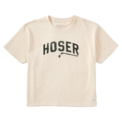 Women's Hoser Short Sleeve Crusher Boxy Tee