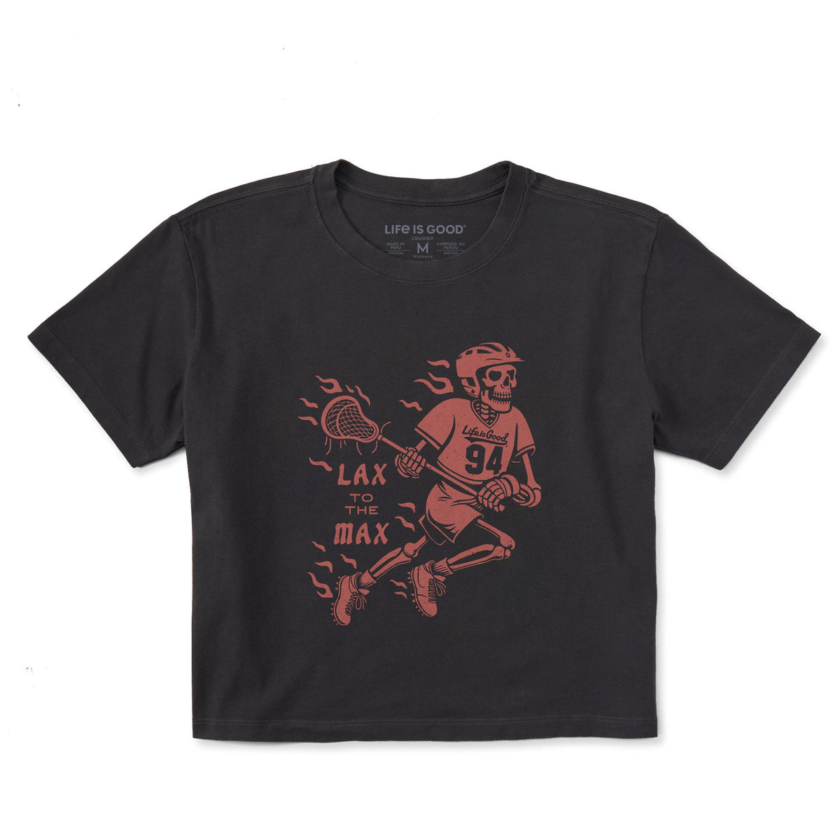 Women's Lax to the Max Short Sleeve Crusher Boxy Tee