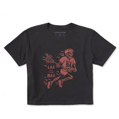 Women's Lax to the Max Short Sleeve Crusher Boxy Tee