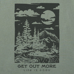 Women's Get Out More Stamp Short Sleeve Crusher Boxy Tee