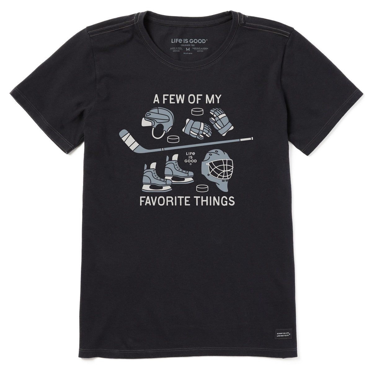 Women's A Few of My Favorite Hockey Things Short Sleeve Tee