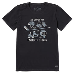 Women's A Few of My Favorite Hockey Things Short Sleeve Tee