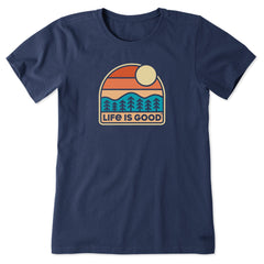 Women's Landscape Minimal Short Sleeve Tee