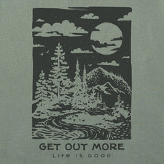Women's Get Out More Stamp Short Sleeve Crusher Tee