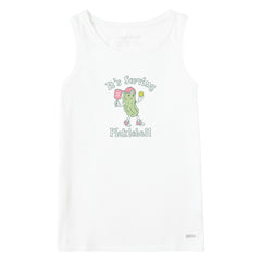Women's It's Serving Pickleball Crusher Tank