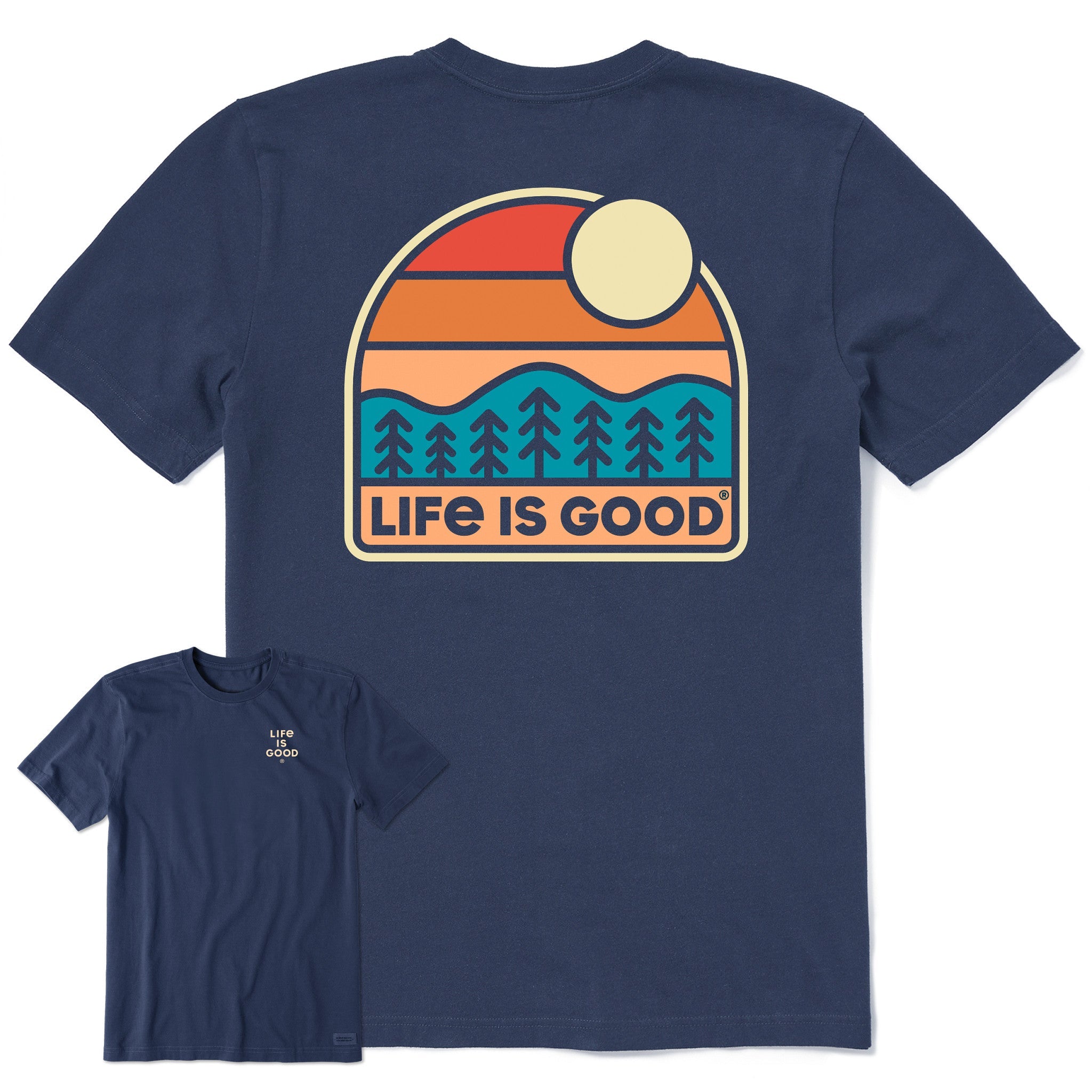 Men's Landscape Minimal Short Sleeve Tee