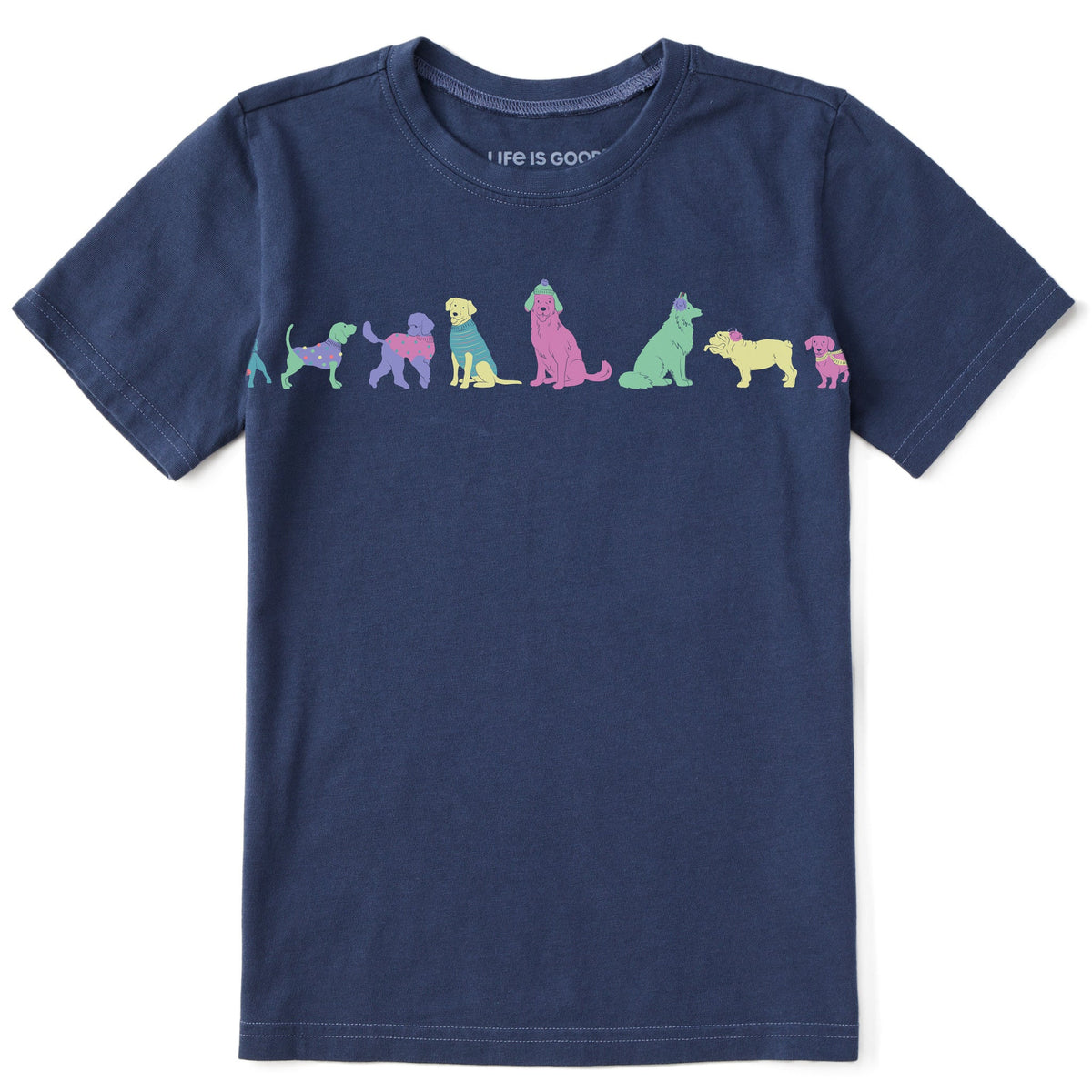 Kids Must Like Dogs Short Sleeve Crusher Tee