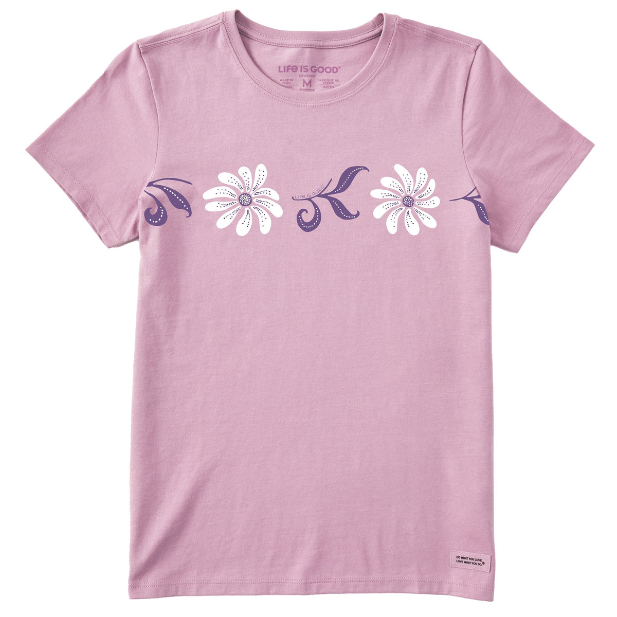 Women's Good Daisies Short Sleeve Crusher Tee
