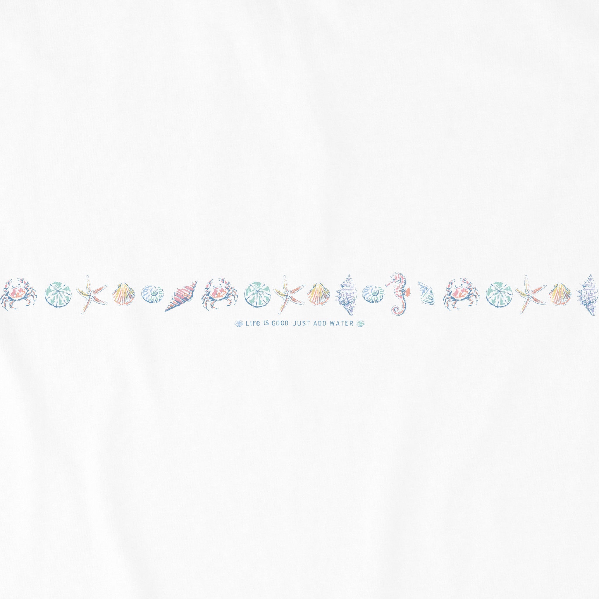 Women's Just Add Water Shells Short Sleeve Crusher Tee