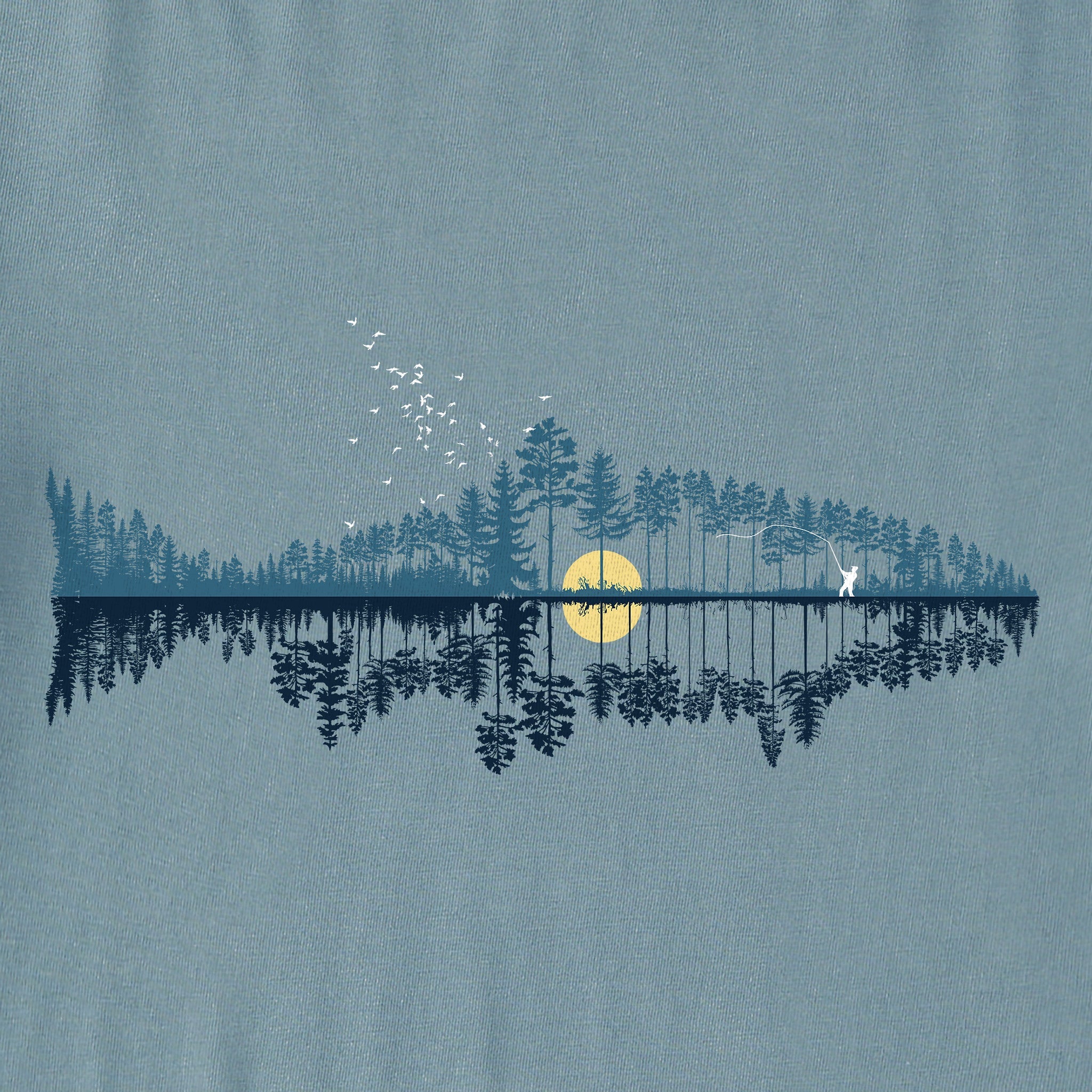 Men's Fishscape Long Sleeve Tee