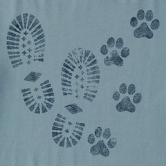 Men's Trails & Tails Long Sleeve Crusher Tee