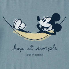 Men's Steamboat Willie Hammock Long Sleeve Crusher Tee