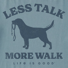 Men's Less Talk More Walk Long Sleeve Crusher Tee