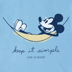 Men's Steamboat Willie Hammock Long Sleeve Crusher Tee