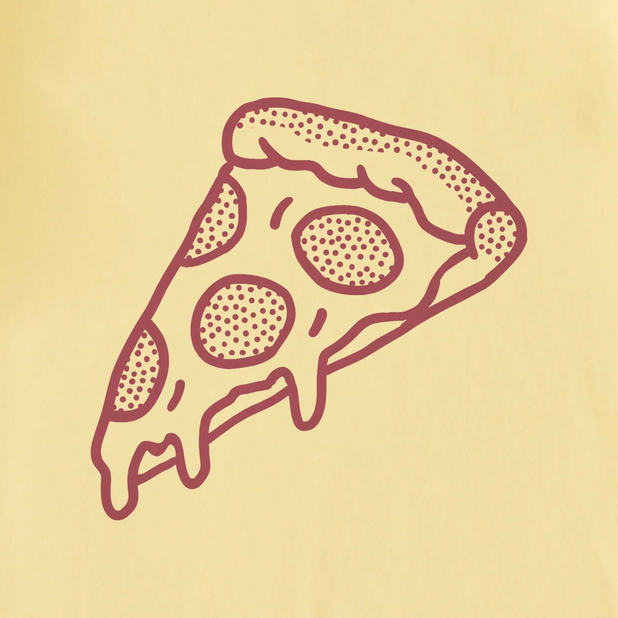Kids Pizza Short Sleeve Crusher Tee