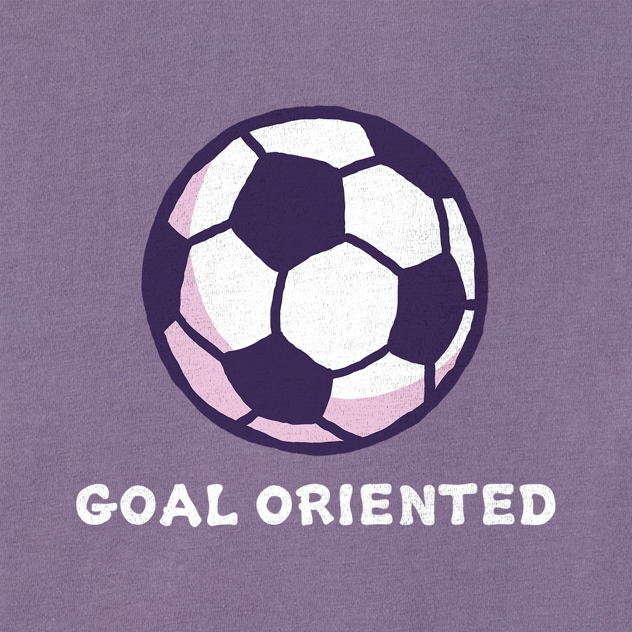 Women's Goal Oriented Soccer Short Sleeve Crusher Boxy Tee
