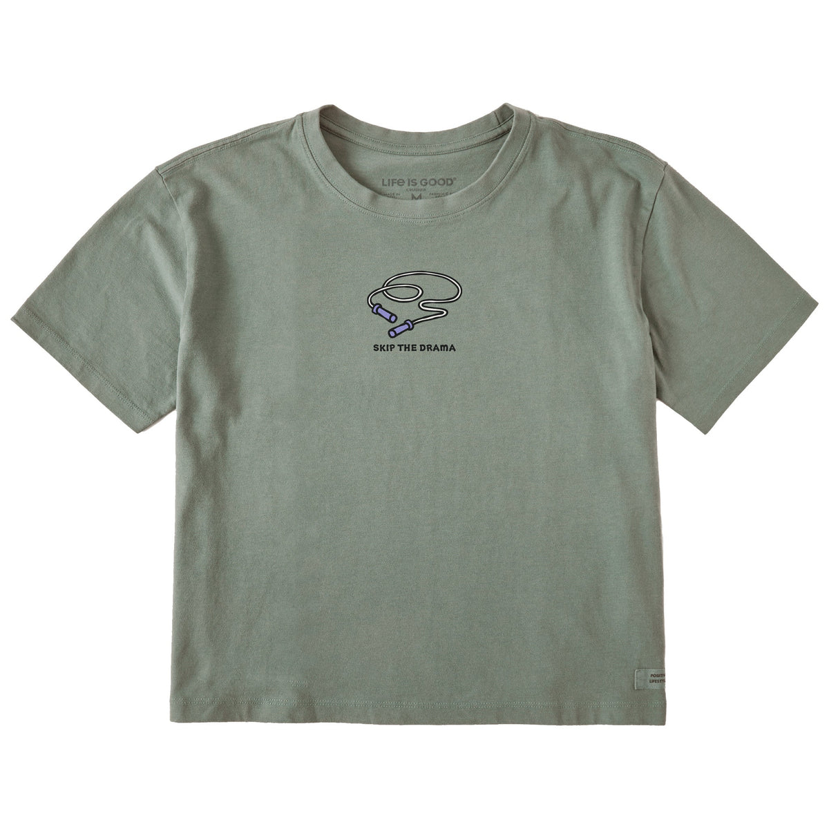 Women's Jump Rope Short Sleeve Crusher Boxy Tee