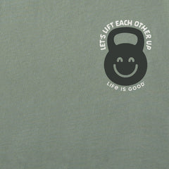 Men's Let's Lift Kettlebell Short Sleeve Crusher Tee
