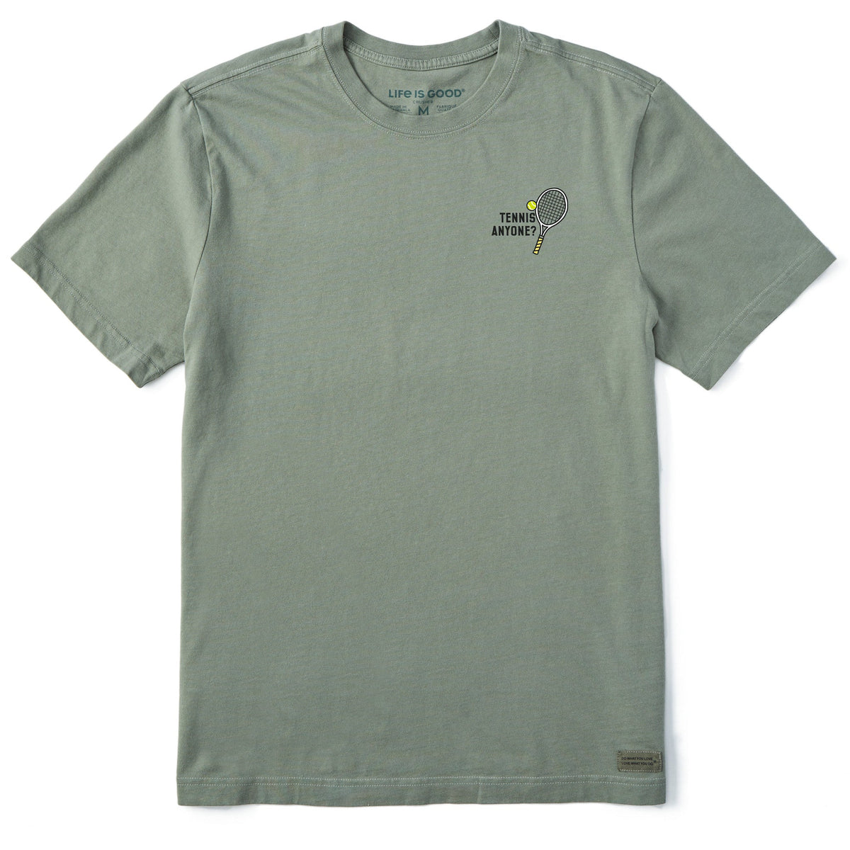 Men's Tennis Anyone Short Sleeve Crusher Tee