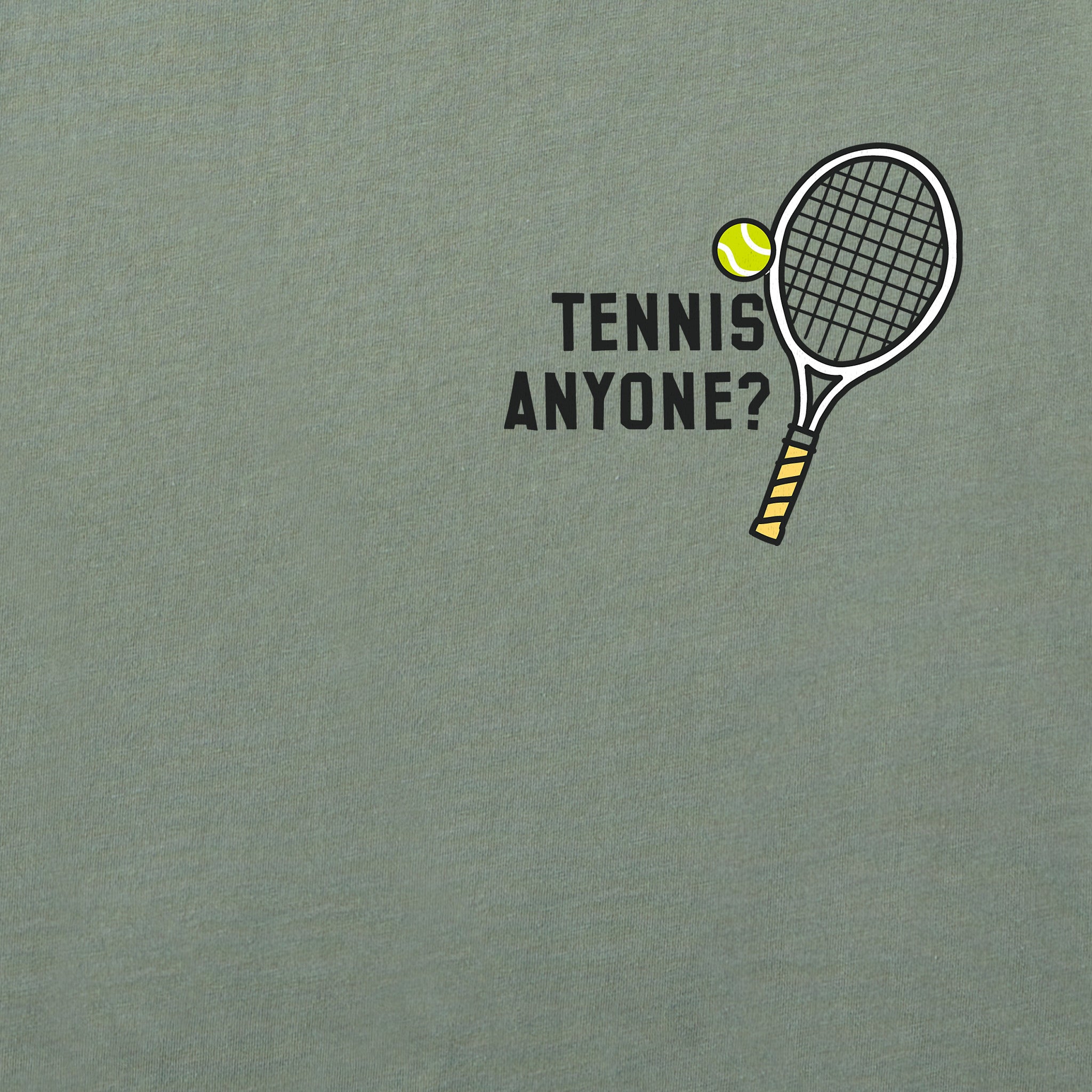 Men's Tennis Anyone Short Sleeve Crusher Tee