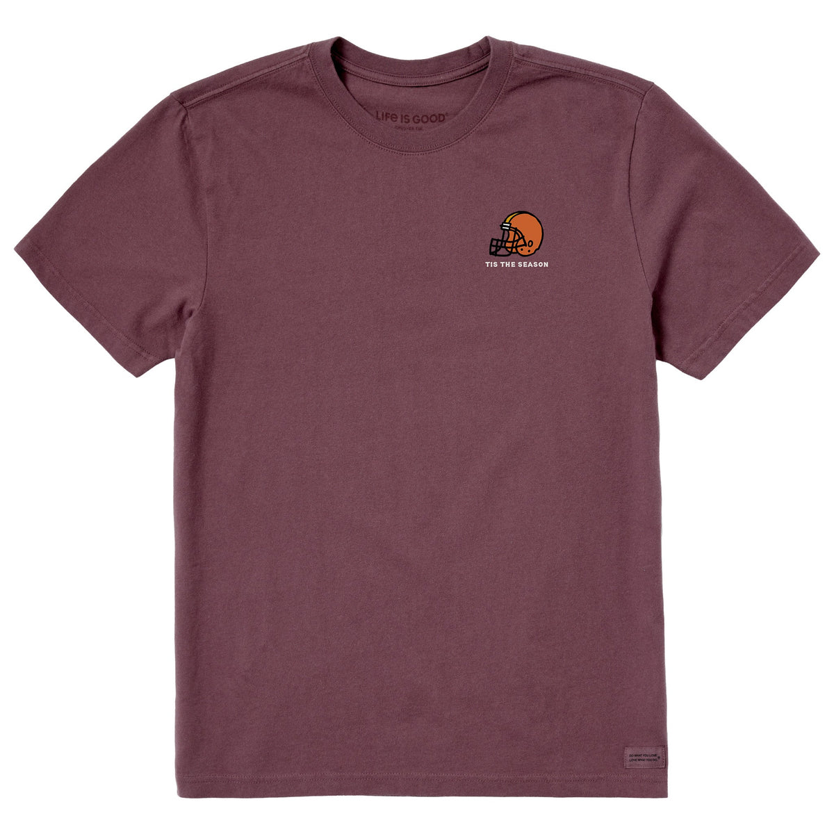 Men's Tis the Season Helmet Short Sleeve Crusher Tee