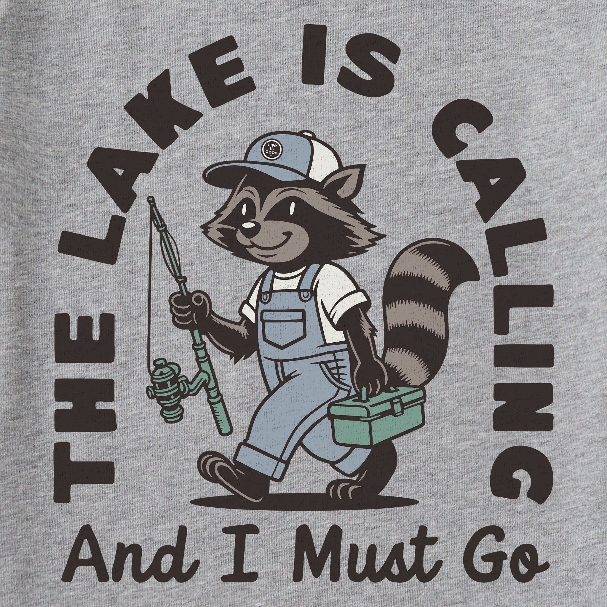 Kids The Lake is Calling Short Sleeve Crusher Tee