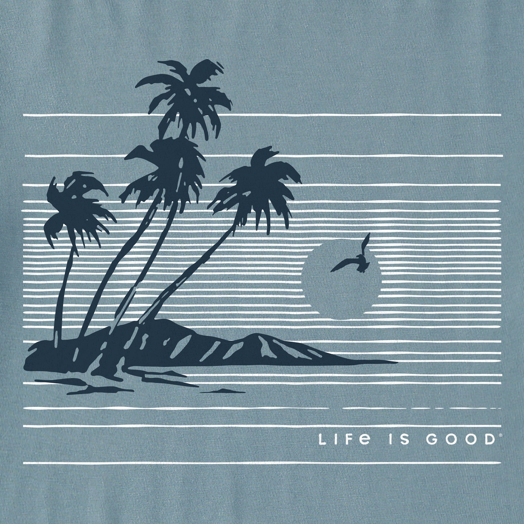 Men's Palms Sunset Short Sleeve Crusher Tee