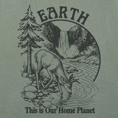 Women's Earth Home Planet Short Sleeve Crusher Tee
