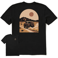 Men's Open Roads Sunset Short Sleeve Tee