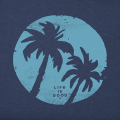 Men's Two Palms Circle Short Sleeve Tee