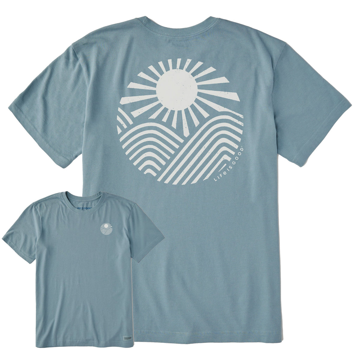 Men's Sun and Hills Short Sleeve Crusher Tee