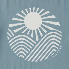 Men's Sun and Hills Short Sleeve Crusher Tee